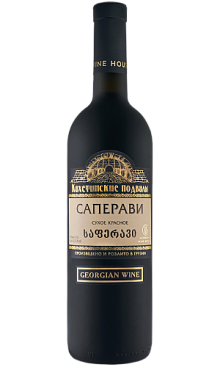 Кахетинские Подвалы Саперави (Матовая бут) красное сухое